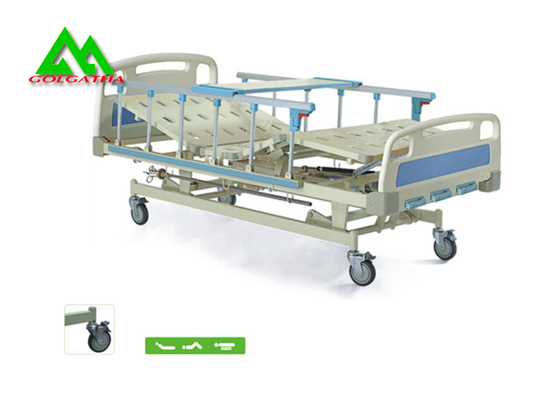 중국 다기능 바퀴를 가진 의학 병상 장비를 드는 3 파 협력 업체