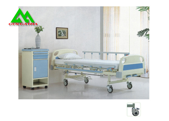 중국 간호를 위한 2개의 파 3 접히는 병동 장비 건강 관리 침대 협력 업체